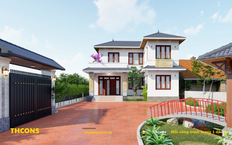 Với sự kết hợp sân vườn tiểu cảnh mẫu nhà mái Nhật này hứa hẹn sẽ làm mưa làm gió trong những năm gần đây 